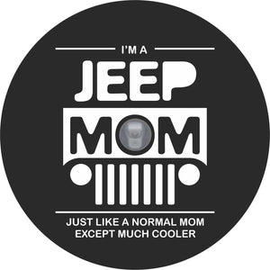 Tire Cover-Jeep Mom version 001-With Camera Hole