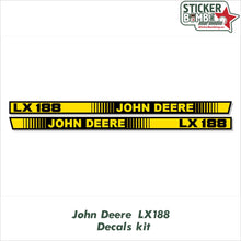 Load image into Gallery viewer, John Deere LX188 Decals Kit