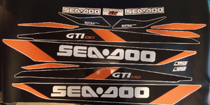 Sea-doo GTI 130 Orange White Black 2015-2016