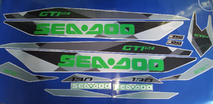 Sea-doo GTI Se 130 Green Grey Black 2014-2016