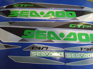 Sea-doo GTI Se 130 Green Grey Black 2014-2016
