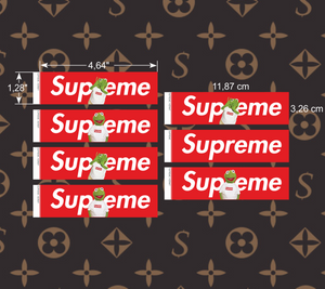 Sticker Set "Supreme X Kermit"