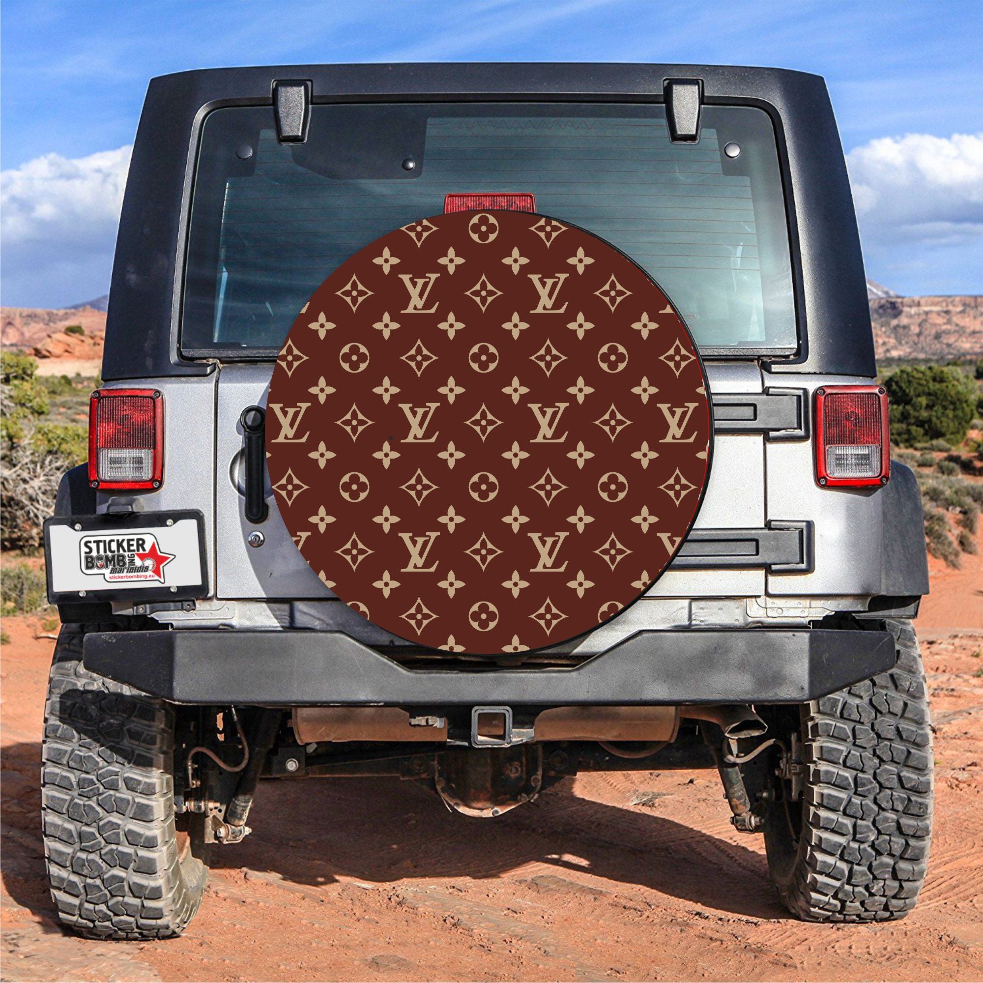 Tire cover-Inspired Louis Vuitton –