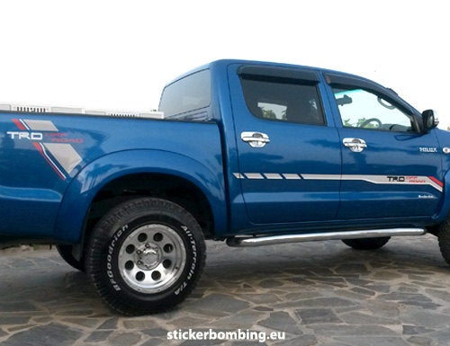 Toyota hilux decals - 