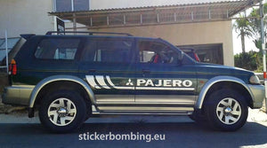 Stickers Set" Mitsubishi Pajero"