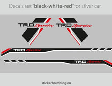Load image into Gallery viewer, Toyota hilux decals - &quot;TRD Sportivo&quot; (1997-2017) Stickers set (Long version)