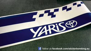 Sticker Set Toyota Yaris  "Yaris stripes"