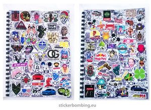 Sticker Bombing Album #1 - Sticker Bombing Pack #1 - Sticker Book #1