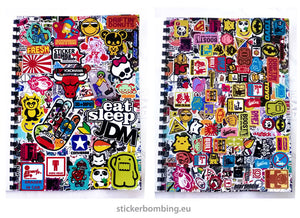 Sticker Bombing Album #4 "Jdm Edition" - Stickers Pack #4 - Sticker Book #4