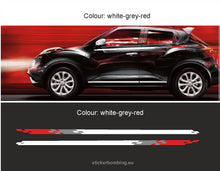 Load image into Gallery viewer, Sticker Set Nissan Juke decals &quot;Nismo stripes&quot;