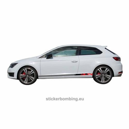 Seat Leon stickers set 