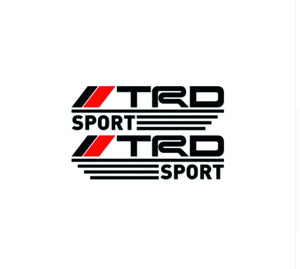 Stickers set for Toyota "TRD Sport" 1 pair Decal Car-Styling For toyota