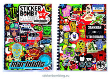 Load image into Gallery viewer, Sticker Bombing Album #7 - Sticker Bombing Pack #7 - Sticker Book #7