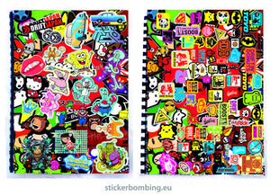 Sticker Bombing Album #7 - Sticker Bombing Pack #7 - Sticker Book #7