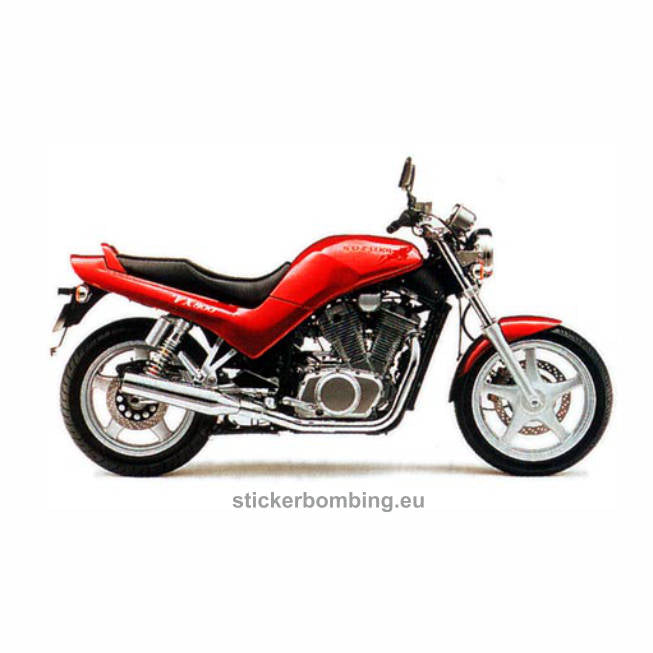Stickers Set for moto suzuki 