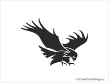 Load image into Gallery viewer, Eagle attacking Car Window Decal