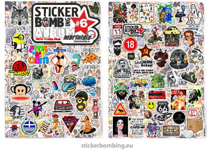 Sticker Bombing Album #6 - Sticker Bombing Pack #6 - Sticker Bombing B –