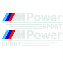 Load image into Gallery viewer, Stickers set for BMW-&quot;M-PowerSport&quot; 1pair Decal Car-Styling For bmw