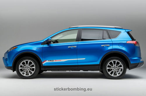 Stickers set for Toyota RAV4 - 