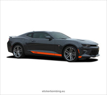 Load image into Gallery viewer, Chevrolet Camaro lower panel door stripes vinyl graphics and decals kits 2016 2017