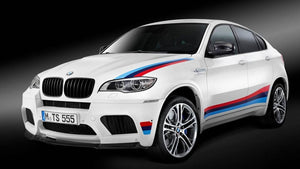 BMW X6 vinyl graphics and decals kits "BMW M Design Edition"