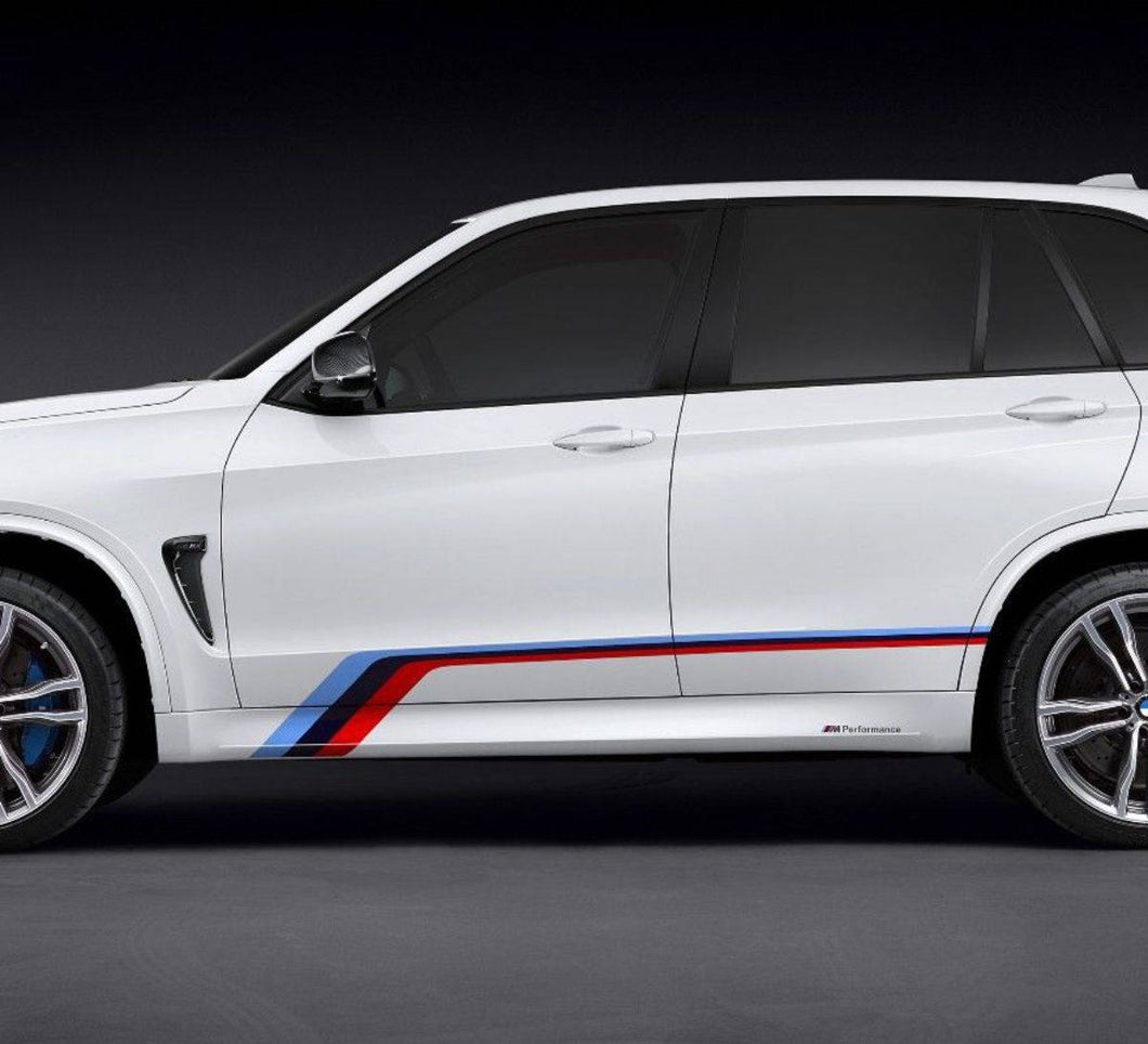 BMW X5M F85 side graphics and decals kits 