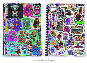 Sticker Bombing Album #9 - Sticker Bombing Pack #9 - Sticker Bombing Book #9