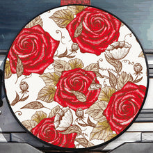 Load image into Gallery viewer, Premium quality-Full Ecological Leather-Tire Cover Flowers