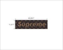 Load image into Gallery viewer, Supreme Door sticker, Supreme Wall sticker version 2