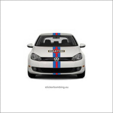 Load image into Gallery viewer, VW Golf Martini- Rally car graphics kit decals