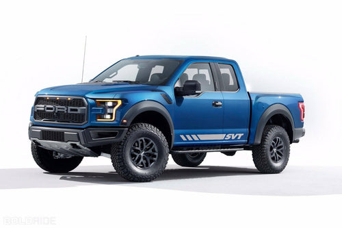 Ford F-150 Raptor svt 2017  graphics side stripe decal