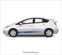 Load image into Gallery viewer, Toyota Prius lower panel door stripes vinyl graphics and decals kits 2013 2017 - &quot;Prius Stripes&quot;