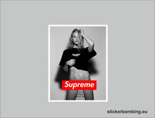 Load image into Gallery viewer, Door sticker, wall sticker  &quot;Supreme&quot; Bold on version 1