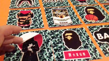 Load image into Gallery viewer, Sticker bombing pack -&quot;Bape&quot;