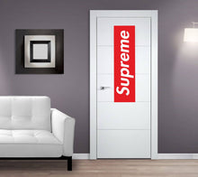 Load image into Gallery viewer, Supreme Door sticker, Supreme Wall sticker