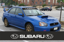 Load image into Gallery viewer, Universal Windshield Banner Decal Subaru