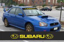 Load image into Gallery viewer, Universal Windshield Banner Decal Subaru