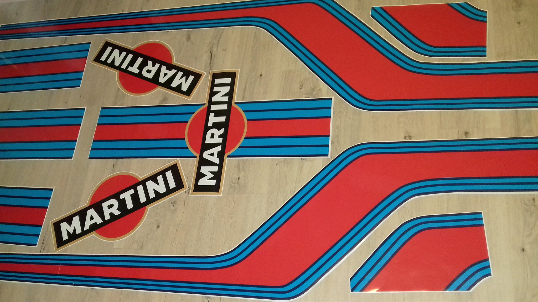 VW Golf Martini- Rally car graphics kit decals – StickerBombing.eu
