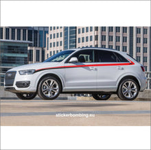 Load image into Gallery viewer, Audi Q3 Decals set - &quot;Audi ABT edition&quot; Stickers set