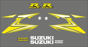 Stickers Set Suzuki GSXR 1000 (2007) (Replica Graphics)