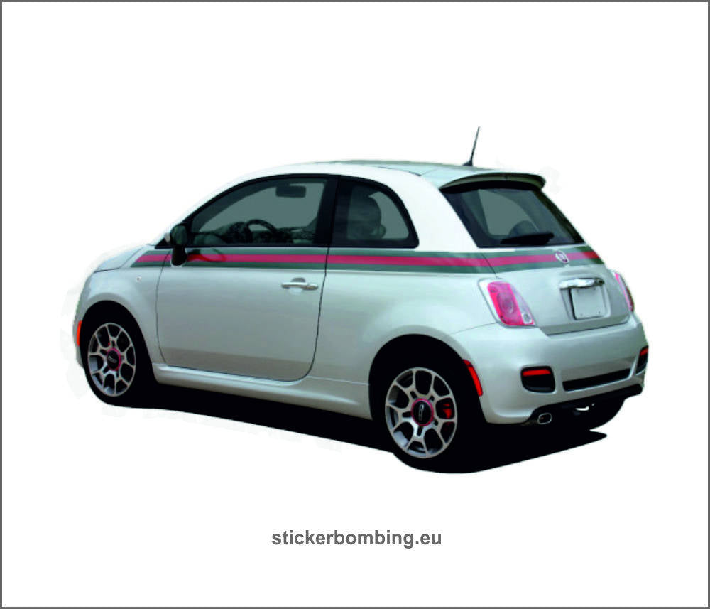 Bands Adhesive Compatible Fiat 500 Gucci Stickers Gucci Adhesive Strips  Sticker