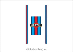 Porsche Boxster Spyder 987 Martini 2012-2016 - Rally car graphics kit decals - Vehicle Car graphics