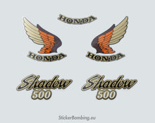 Load image into Gallery viewer, Stickers set for moto -&quot;Honda VT 500 Shadow&quot; 1985-1988
