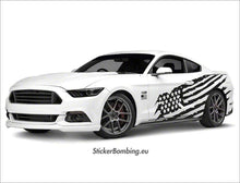 Load image into Gallery viewer, Ford Mustang Black Matt  Patriotic Styling &quot;American&quot;