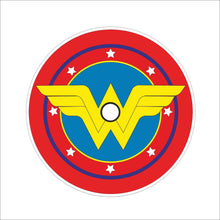 Load image into Gallery viewer, Universal Tire Cover &quot;Wonder Woman&quot; Jeep Wrangler JL With hole for rear view camera 2017-2021