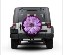 Load image into Gallery viewer, Universal tire cover &amp; wheel cover for Jeep Wrangler - &quot;Beautiful Flower&quot;