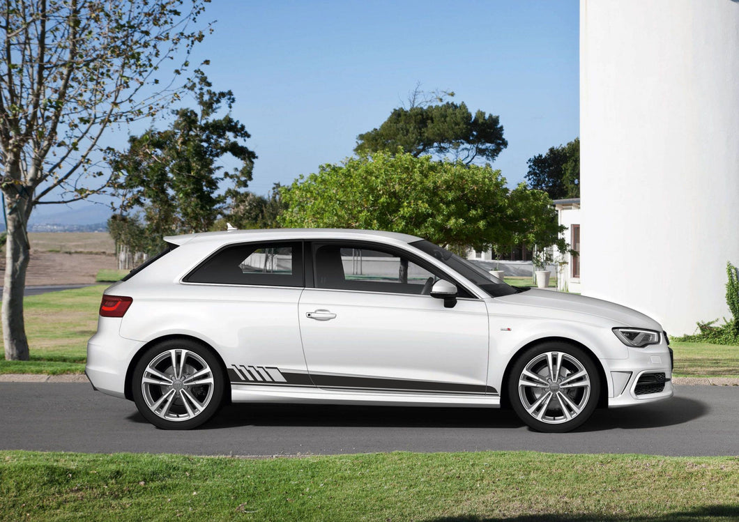 Audi Q3 Decals set - Audi ABT edition Stickers set