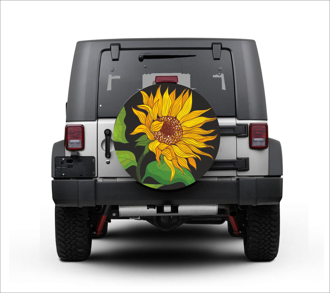 Universal tire cover & wheel cover for Jeep Wrangler - 