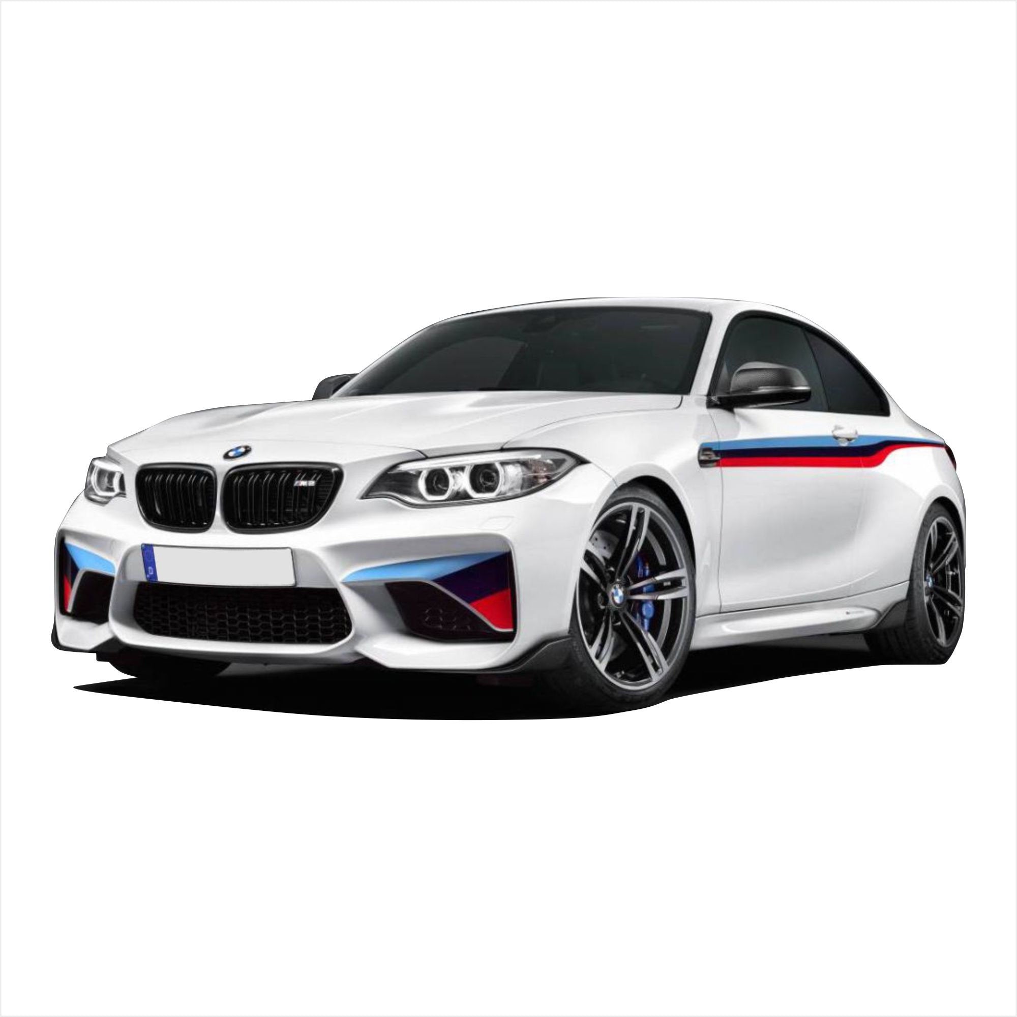 SalesAfter - The Online Shop - BMW M Performance F87 M2 Aufkleber Set