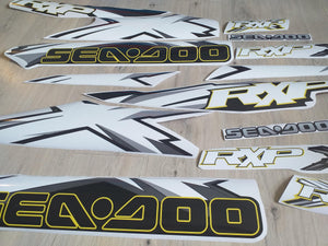 Stickers set for Sea-doo Rxp 215 model 2004-2009-Graphic decals kit